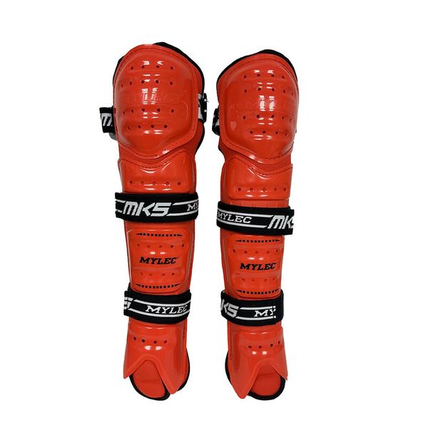 MyLec MK5 Street/DEK Shin Pad (Red, 11")