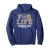 Georgia Tech Yellow Jackets Volleyball For Life Navy Pullover Hoodie