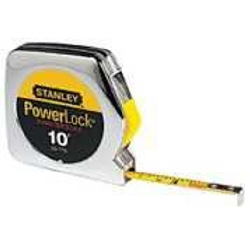 Powerlock174; Pocket Tape Rules, 1/4 in x 10 ft 680-33-115