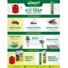RESCUE! Fruit Fly Trap Bait Refill – 30 Day Supply – 10 Pack