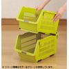 6 Pack Green Japanese Stackable Storage Kitchen Pantry Organizers Basket 4671x6