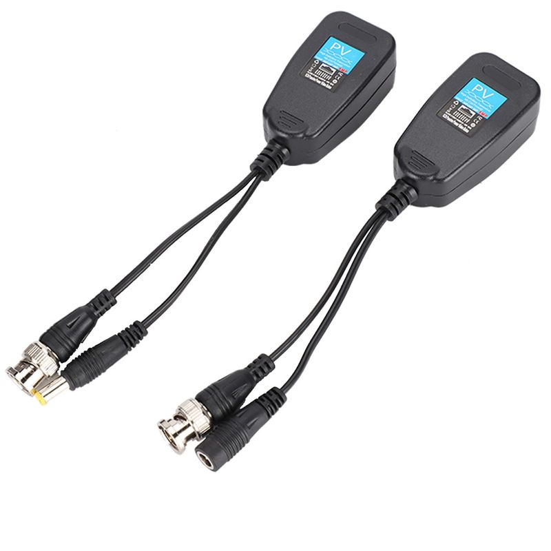 Socobeta BNC Video Transceiver Balun RJ45 to BNC Video Practical Mini ...