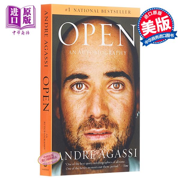 网 阿加西自传 豆瓣阅读 英文原版 Open An Autobiography Andre Agassi 安德烈 阿加西 【中商原版】