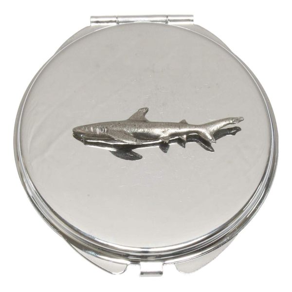 Shark Compact Mirror Handbag Gift With Free Engraving 319