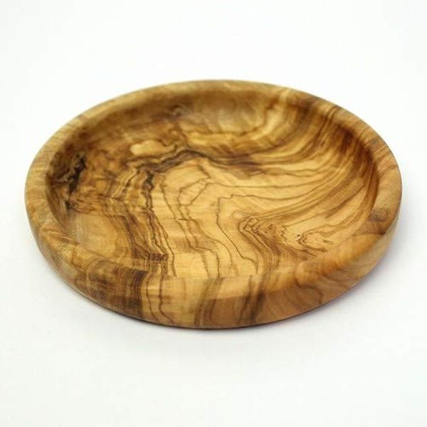 Olive Tree Circle Shallow Plate, 4.7 inches (12 cm)