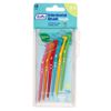Tepe Angle Interdental Brush, 6 Pieces, 1 Cap, Assorted