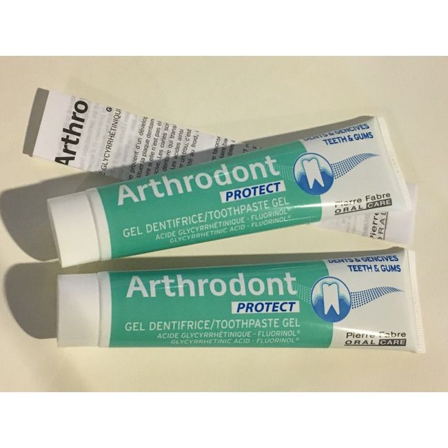 Arthrodont Protect Toothpaste Gel 2 X 75 ml Exp 04/2025 Sealed Free shipping