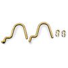 WAKI ANB-715 Perforated Board, For Classic, Brass Hook, U-Shape, 2 Pieces