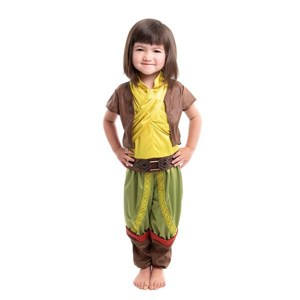 Little Adventures Deluxe Dragon Princess Dress Up Costume (X-Large Age 7-9) Deluxe Dragon Princess Dress Up Costume - Machine Washable Child Pretend Play Party Dress-Up