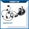 A ABSOPRO ABS Wheel Speed Sensor for Mitsubishi L200/Rear Left/Durable/1 Pcs Item Replacement