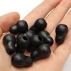 Silicone Replacement Ear Tips Eartips Earbud Stethoscope Accessories for Litman Stethoscope (Black)