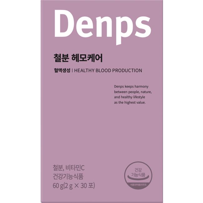 Denps Iron Hemo Care 30p, 1ea, 60g