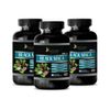 1000mg BLACK MACA - muscle vitamins for men 3 BOTTLE