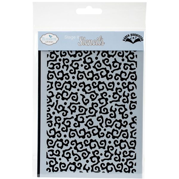 Elizabeth Craft Designs Petite Flourish Stencil