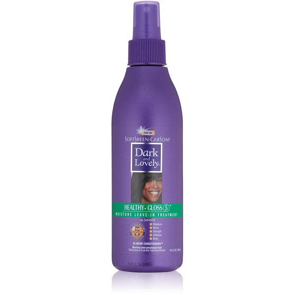 SoftSheen-Carson Dark and Lovely Healthy-Gloss 5 Moisture Leave In Treatment, 8.5 fl oz