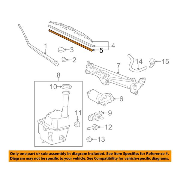 TOYOTA OEM 06-23 4Runner Wiper Washer Components-Wip