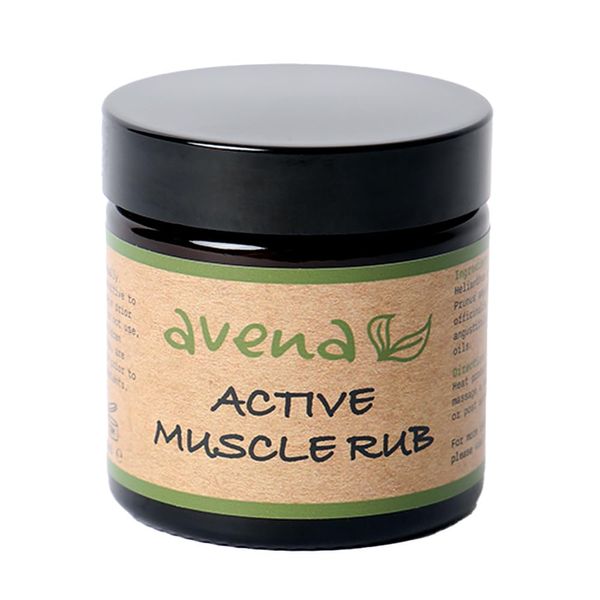 Avena Active Muscle Rub 120ml Jar