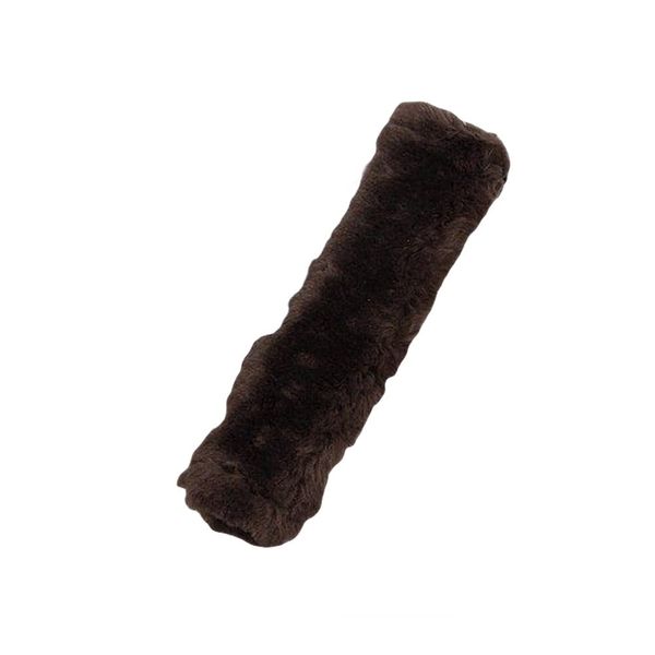 Shires Performance Superfleece Noseband Sleeve 35CM: Natural