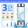 Hydrogen Water Bottle 3Min Quick Electrolysis Hydrogen Water Bottle Generator US