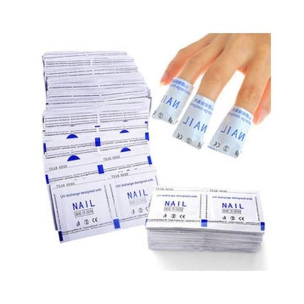 [OFN8495R] Nail Polish Wrap Gel Nail Remover Disposable Convenient