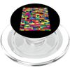 Perturbation Pattern Face Recognition Automatic Camera Image PopSockets PopGrip for MagSafe