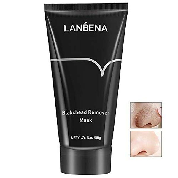 Peel Off Face Mask, Blackhead Remover Mask for Men, Women, Charcoal Peel Off