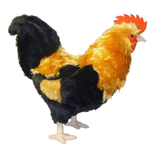 Adore 14" Standing Valiant The Rooster Chicken Plush Stuffed Animal Toy