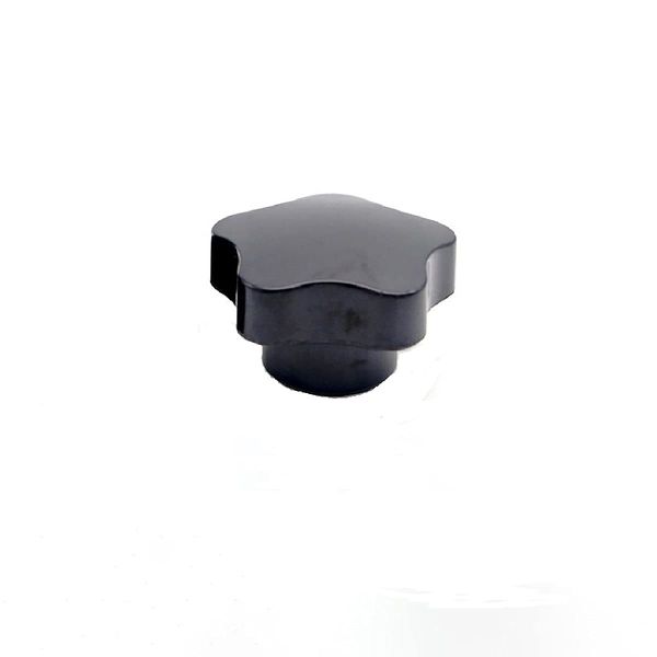 Star Knob Grip M12 x 40mm Female Thread Clamping Knobs Handle Tightening Screw Black