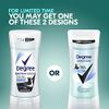Degree UltraClear Black+White Pure Clean Antiperspirant Deodorant Stick, 2.6 oz (Pack of 2)