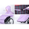 RAKU Rain with Fully Lined Mesh L Purple