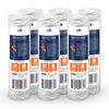 String Wound Water Filter Cartridge 10 x 2.5 Inch 5 Micron Compatible 6-Pack