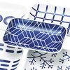 Hogdseirrs 385032 Hamataki, Hasami Ware, Seiei Kiln, Evotra, Rectangular Plate, Brick