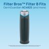 FilterBros HEPA Filter B Replacement Compatible With GermGuardian FLT48252PK