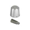 Danco Chrome Metal Multi-Fit Diverter Handle for Gerber, 88861
