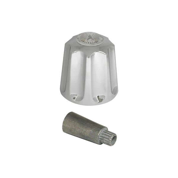 Danco Chrome Metal Multi-Fit Diverter Handle for Gerber, 88861
