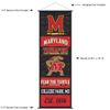 Maryland Terrapins Banner and Scroll Sign