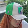 Capslab Joker DC Batman Beige Green Trucker Cap - One-Size