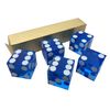 5 x Perfect 19MM Precision Casino Dice/Craps (blue)