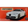 Matchbox Power Grabs White 2016 Alfa Romeo Giulia 47/100