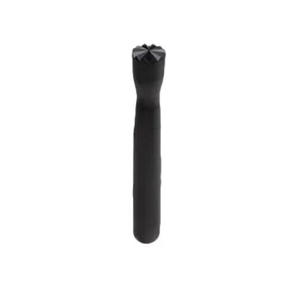 Thunder Group PLML008T 8" Triangular Head Black Polycarbonate Muddler