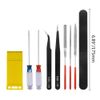 WMYCONGCONG 24 PCS Gundam Model Kits Modeler Basic Tool Set for Model Building Fixing and Repairing