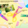 UCEC 6 Pieces Colorful Decorative Paper Edge Scissor Set, Great for Teachers, Crafts, Scrapbooking, Kids Design