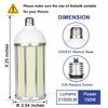 150W LED Corn Bulb, E26/E39 Mogul Base LED Corn Lamp, 21000LM Super Bright LE...