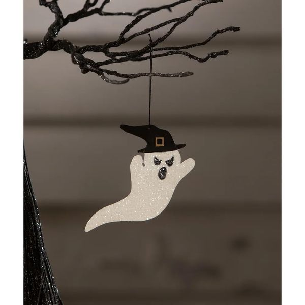 Tin Ghosties Witch Ornament