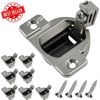 Blum 110° Cabinet Hinge Replacement 8 Pack Screw-In Compact 33 for Open Side Doo