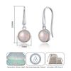 Philip Jones Synthetic White Opal Drop Earrings