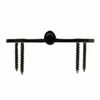 Door Hinges Bright Chrome Radius Hinge 4" x 4" | Renovator's Supply