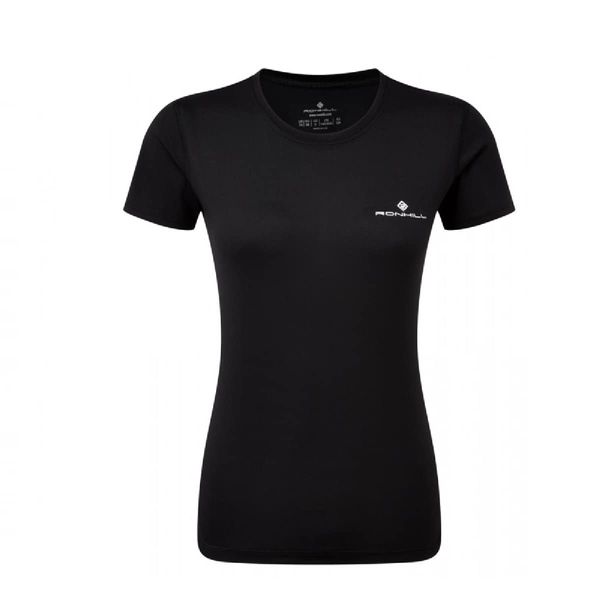 2022 RONHILL WOMENS CORE SHORT SLEEVE TEE - BLACK (10)