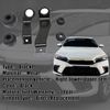1 Set For Honda Civic 2016-2021 Stay Inter-Cooler Bracket & Bushing Upper Lower