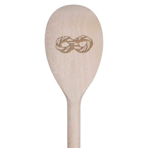 30cm 'Infinity Rope' Wooden Cooking Spoon (SO00025646)